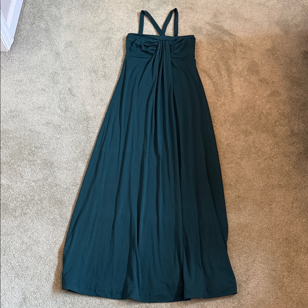 Susana Monaco Deep Green Maxi Dress